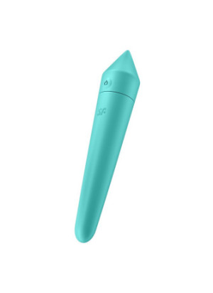 Vibromasseur connecté turquoise USB Ultra Power Bullet 8 Satisfyer - CC597744